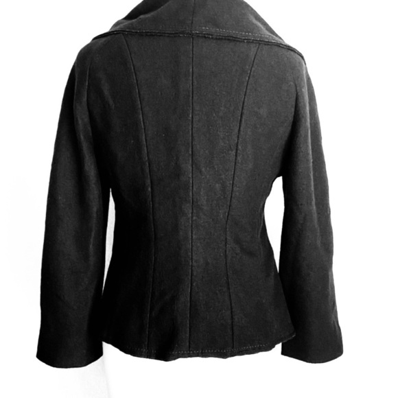 Cole Haan COLE HAAN Blanket Wool Jacket, black - Picture 2 of 7